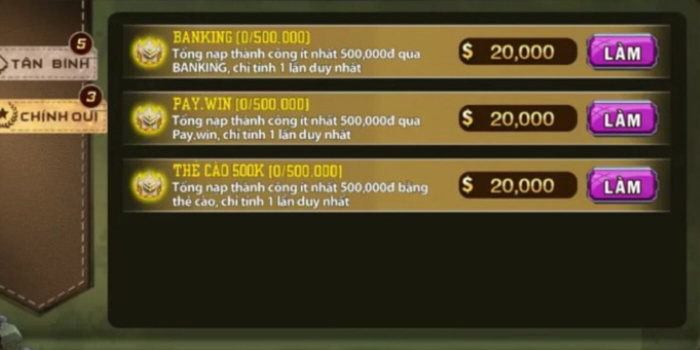 sự kiện khuyến mãi hấp dẫn