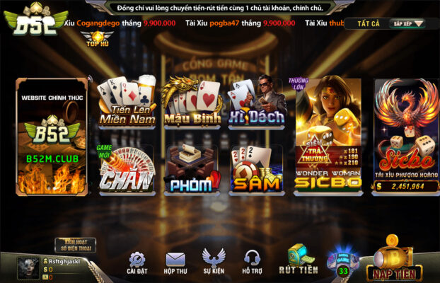 Tai B52 và tham gia vô cùng nhanh chóng