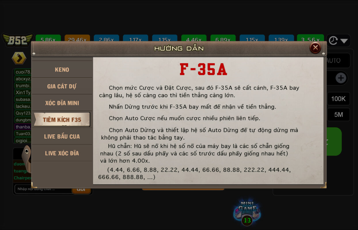 Luật chơi đơn giản