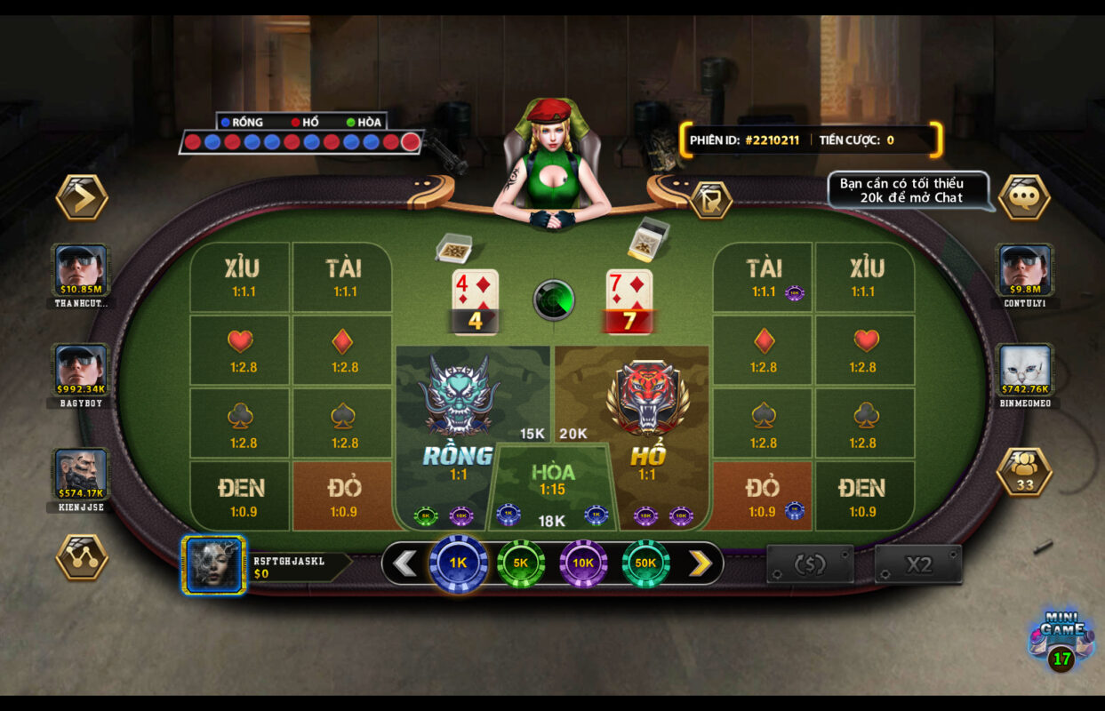 Tính năng chơi đa dạng