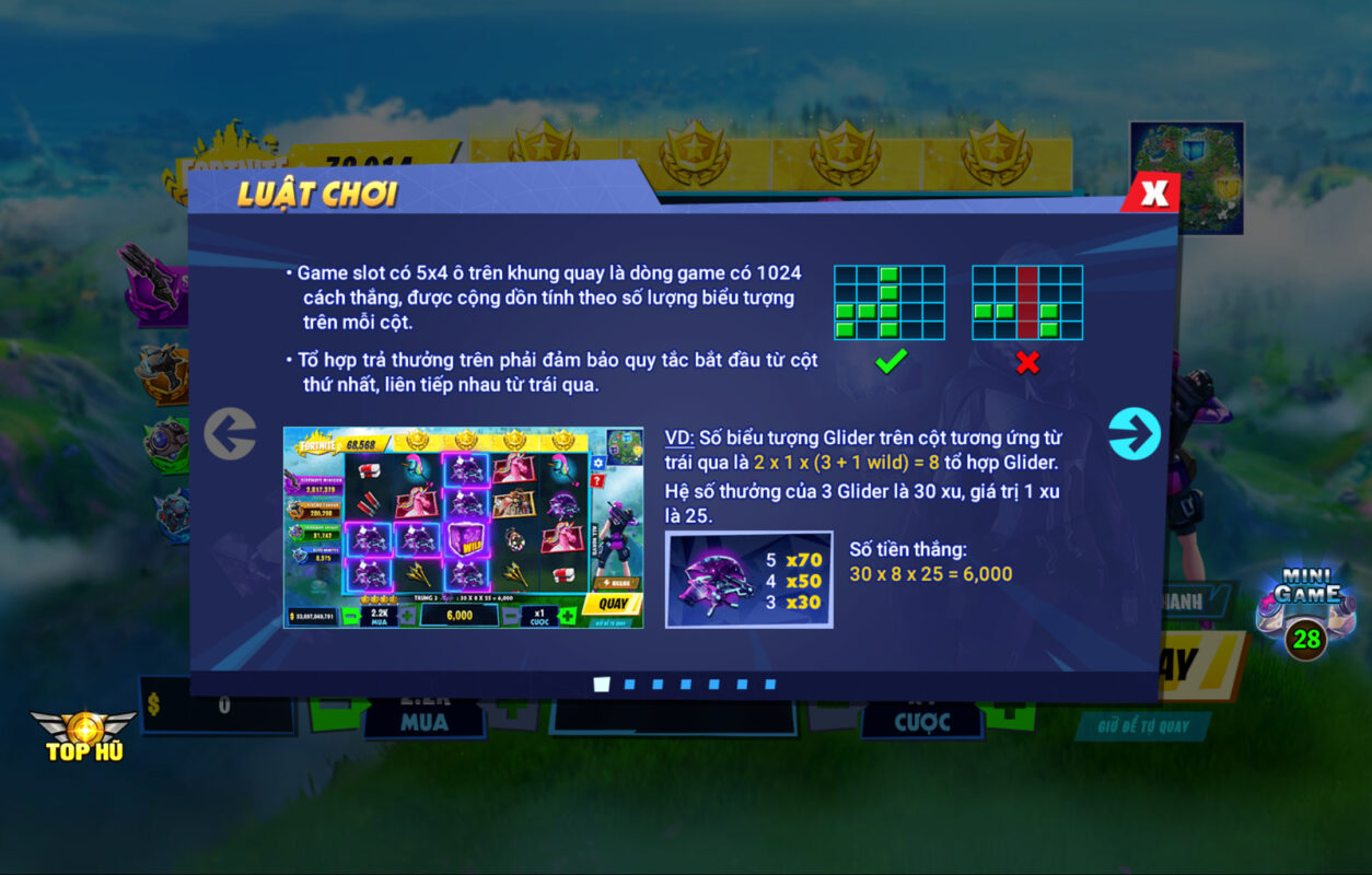 Luật chơi thú vị