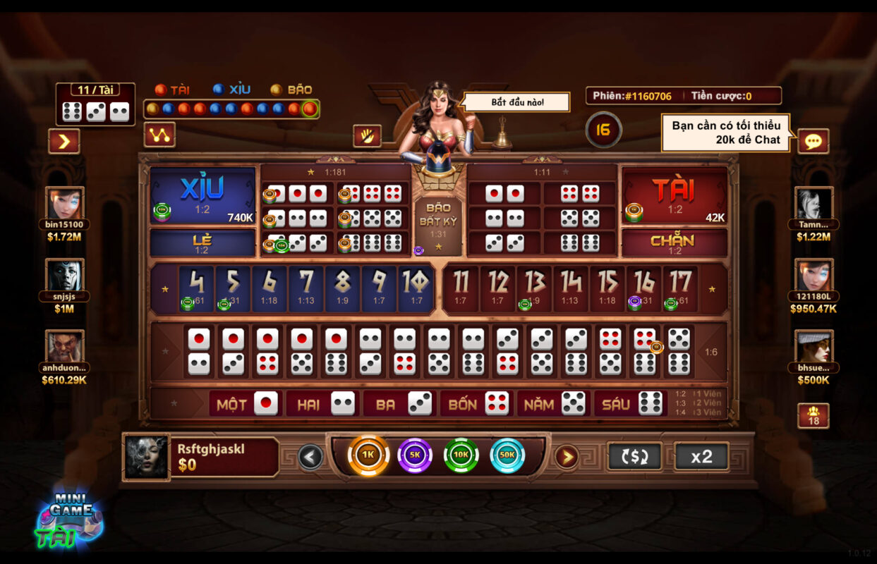 Cửa đặt cược đa dạng