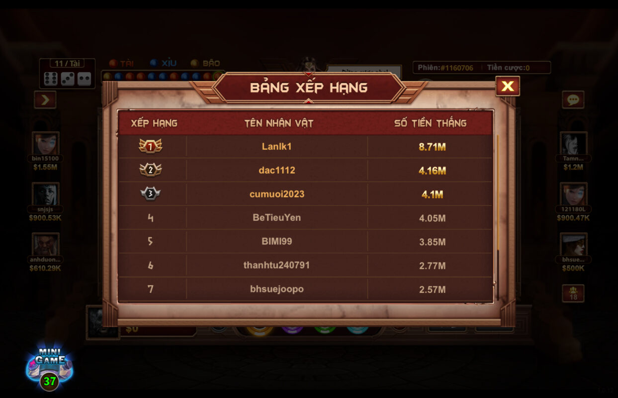 Xác suất thắng cao