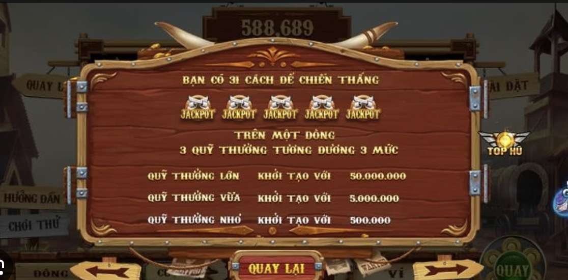 Chia sẻ bí kíp cược tại slot Miền viễn tây B52