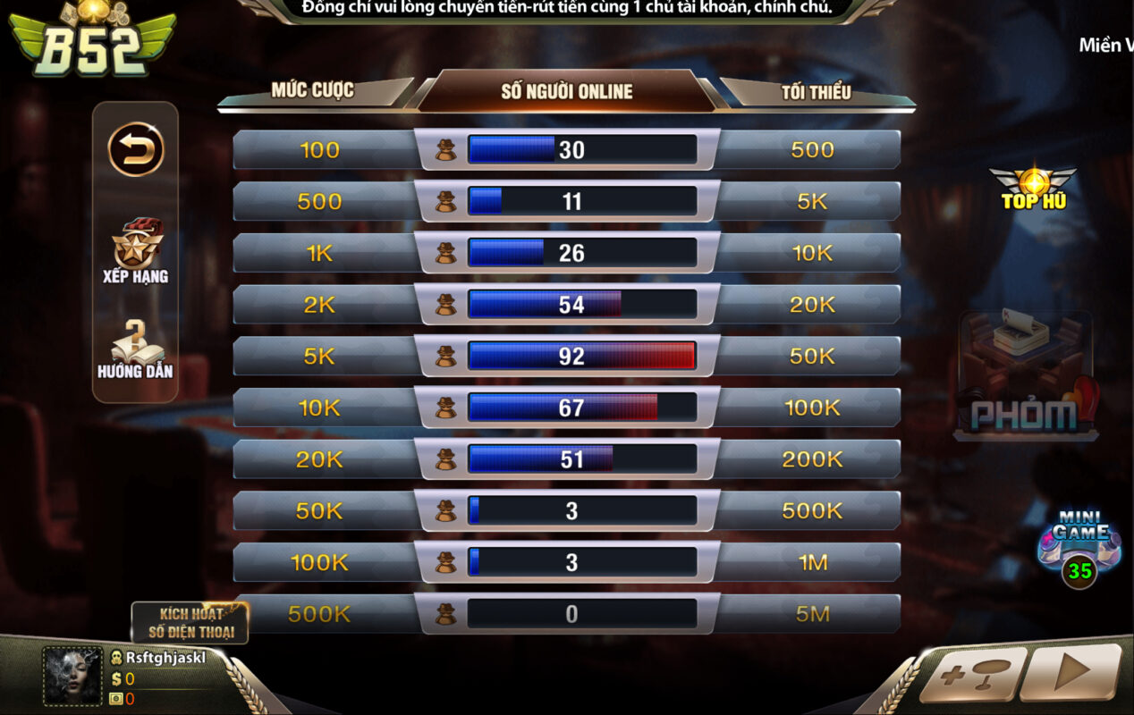 4 bí kíp cược bài cực đỉnh tại B52 play